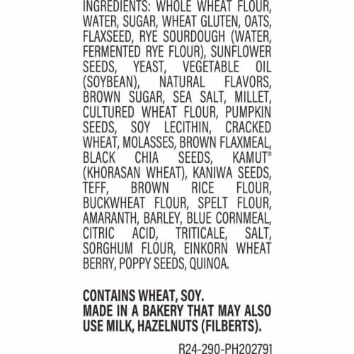 Arnold Whole Grains 22 Grains & Seeds Bread Perspective: right