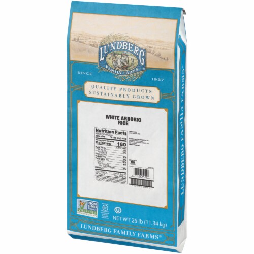 Lundberg® White Arborio Medium Grain Rice Perspective: right