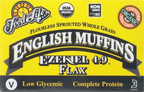 Food For Life Flax Ezekiel English Muffins