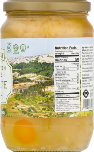 Yehuda Whitefish & Pike Gefilte Fish Perspective: right
