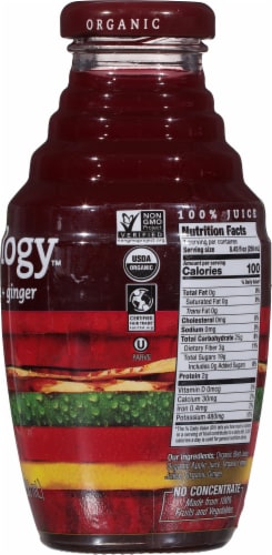 Beetology™ Organic Beet + Lemon + Ginger Cold Pressed Juice Perspective: right