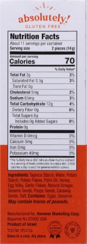 Absolutely Gluten Free Everything Flatbread Perspective: right