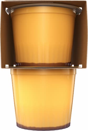 Kozy Shack® Gluten Free Creme Caramel Flan Snack Cups Perspective: right
