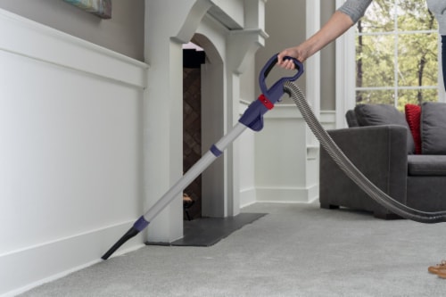 Hoover® PowerDrive™ Pet Upright Vacuum - Purple Perspective: right
