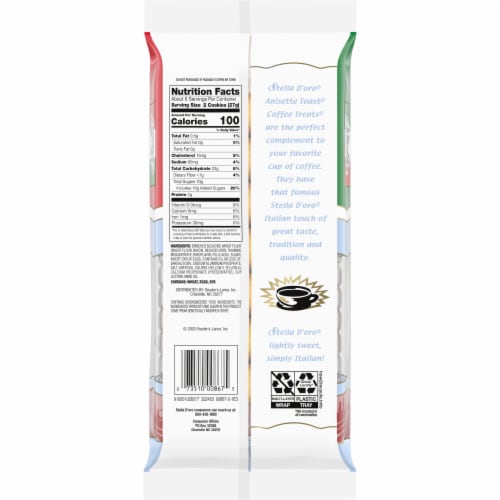 Stella D'oro Anisette Toast Cookies Perspective: right