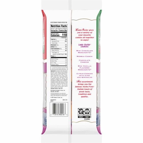 Stella D'oro Cookies, Lady Stella Assorted Cookies, 10 Oz Perspective: right
