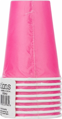 Creative Converting Celebrations Party Cup - 8 pk - Candy Pink Perspective: right