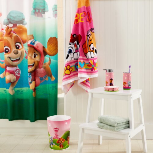 Paw Patrol Girls Hooded Towel - Pawsome Pups Perspective: right