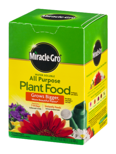 Miracle-Gro All Purpose Plant Food Perspective: right