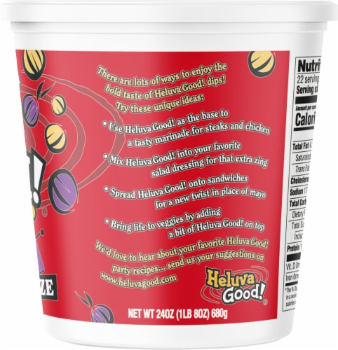 Heluva Good® French Onion Dip Party Size Perspective: right