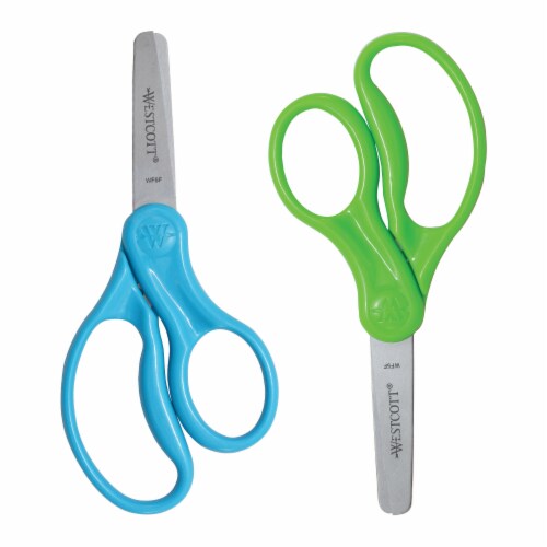 Westcott® for Kids Blunt Scissors 2 Pack - Colors May Vary Perspective: right