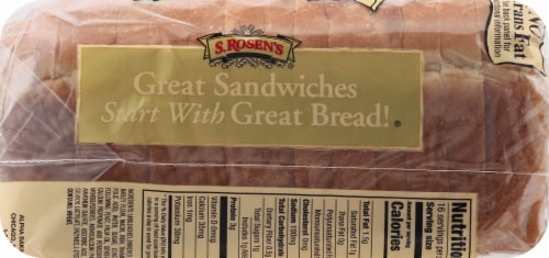 S. Rosen's® Country White Bread Perspective: right