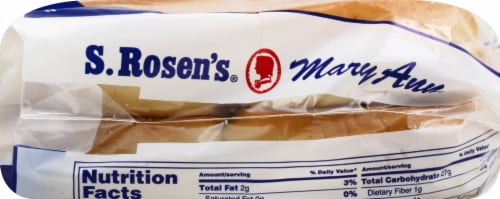 S. Rosen's® Plain Hamburger Buns Perspective: right