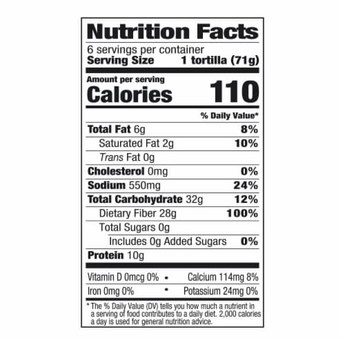 Mission Carb Balance Burrito Size Flour Tortillas Perspective: right