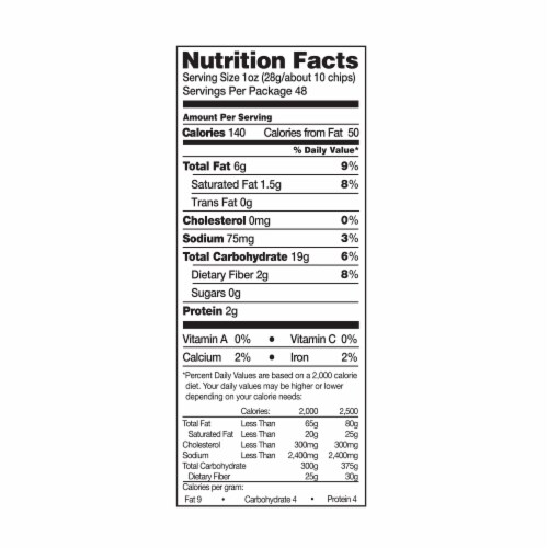 Mission Tortilla Chips Rounds Twin Pack Perspective: right