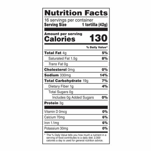 Mission Soft & Fluffy Homestyle Fajita Size Flour Tortillas Perspective: right