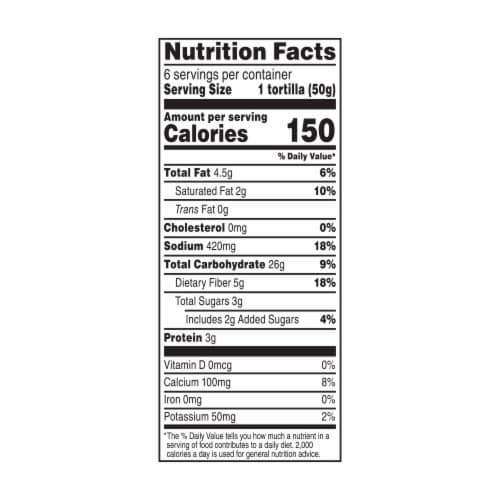 Mission Gluten Free Original Soft Taco Size Flour Tortillas Perspective: right