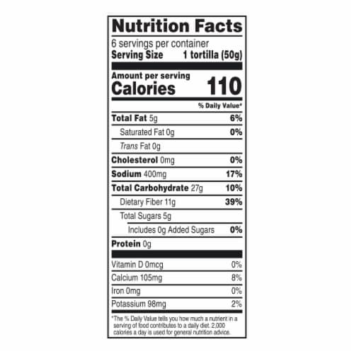 Mission Gluten Free Sweet Potato Tortillas Perspective: right
