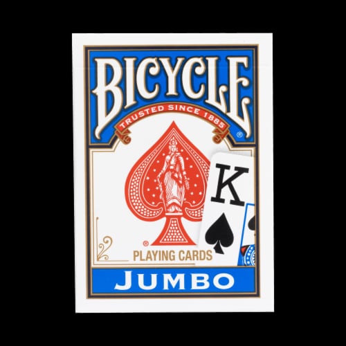 Bicycle® Jumbo Playing Cards Deck Perspective: right