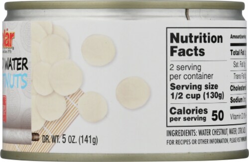 Polar® Sliced Water Chestnuts Perspective: right