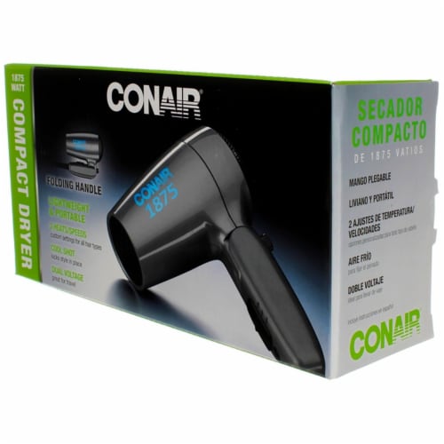 Conair Compact Styler Folding Handle Hair Dryer Perspective: right