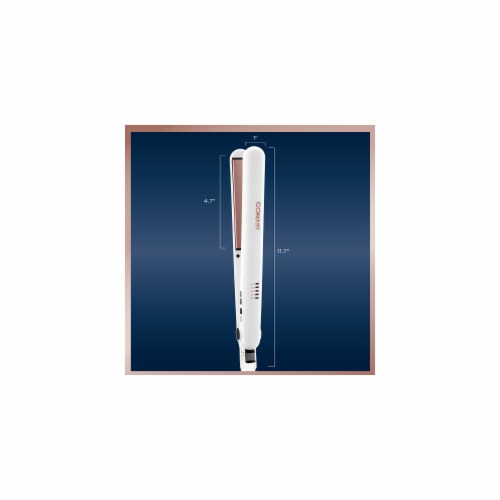 Conair® Double Ceramic Flat Iron Perspective: right