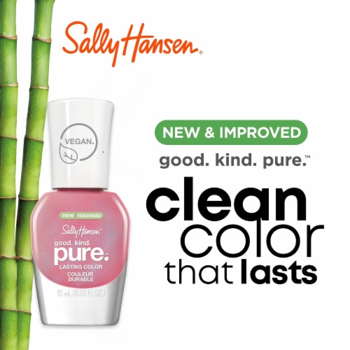 Sally Hansen Good Kind Pure 331 Frosted Amethyst Nail Color Perspective: right