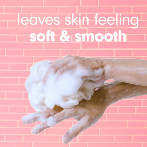 Softsoap Exfoliating Body Wash Coconut Butter Scrub Perspective: right