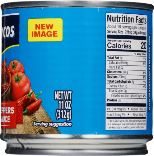 San Marcos Chilpotle Peppers in Adobo Sauce Perspective: right