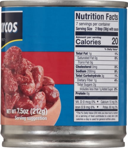 Sans Marcos Chipotle Peppers In Adobo Sauce Perspective: right