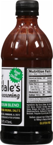 Dale's Reduced Sodium Steak Seasoning Sauce, 16 fl oz - Kroger