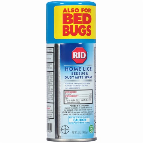 RID Home Lice Bedbug & Dust Mite Aerosol Spray Perspective: right