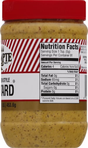 Ba-Tampte Delicatessen Style Mustard Perspective: right