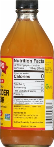 Bragg® Organic Apple Cider Vinegar Perspective: right