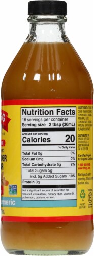 Bragg® Pineapple Turmeric Blend Organic Raw Unfiltered Apple Cider Vinegar Perspective: right