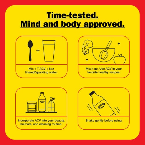 Bragg® Organic Honey Apple Cider Vinegar Perspective: right