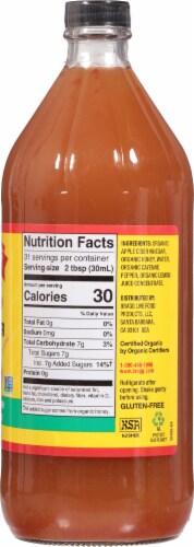 Bragg Apple Cider Vinegar Honey Cayenne Wellness Cleanse Perspective: right