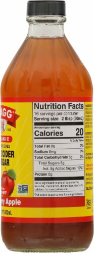 Bragg Organic Cranberry Apple Enhanced Apple Cider Vinegar Perspective: right