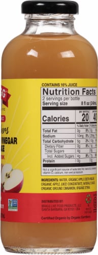 Bragg Refreshers ACV Apple Cinnamon Drink Perspective: right