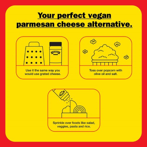 Bragg® Smoky BBQ Nutritional Yeast Perspective: right