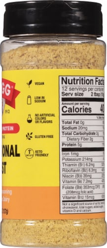Bragg Nutritional Yeast Seasoning Perspective: right