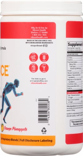 Vibrant Health Joint Vibrance Orange Pineapple Perspective: right