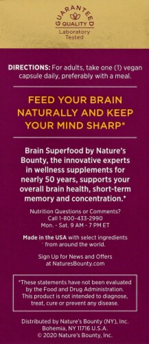 Nature's Bounty Brain Superfood Perspective: right