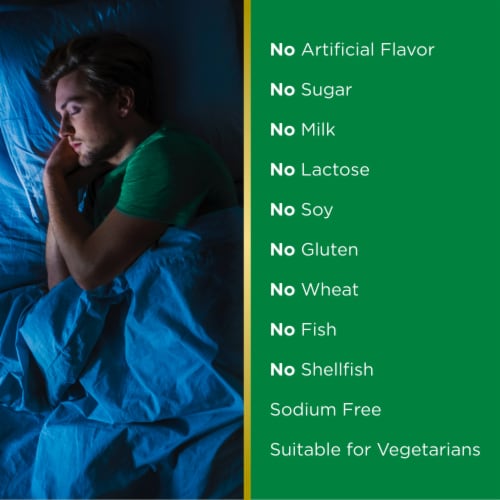 Nature’s Bounty Melatonin 3mg Sleep Support Quick Dissolve Tablets Perspective: right