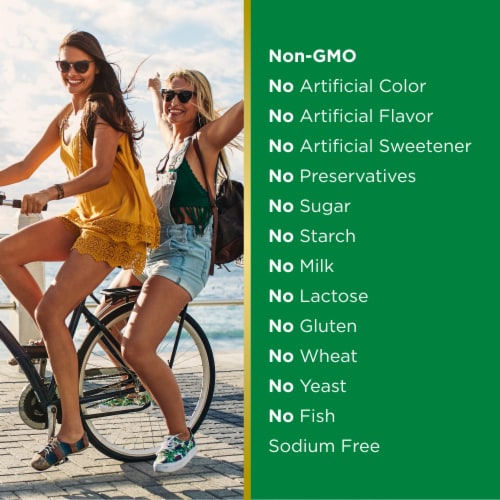 Nature’s Bounty Vitamin D3 1000 IU Immune Support Softgels Perspective: right