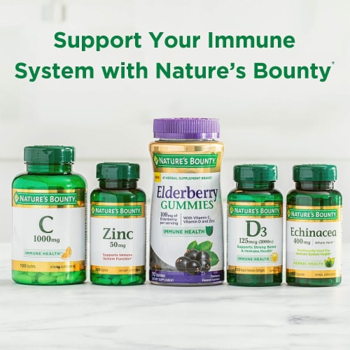 Nature's Bounty® Orange Flavored Vitamin C Gummies Perspective: right