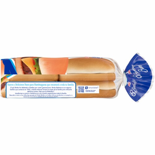 Bimbo® Bimbollos® Hamburger Buns Perspective: right
