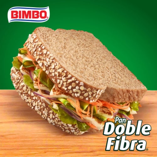 Bimbo Pan Doble Fibra Double Fiber Bread Perspective: right