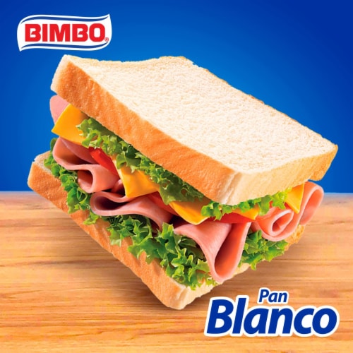Bimbo Pan Blanco White Bread Perspective: right