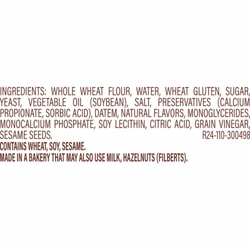 Bimbo Whole Wheat Product Bread Perspective: right